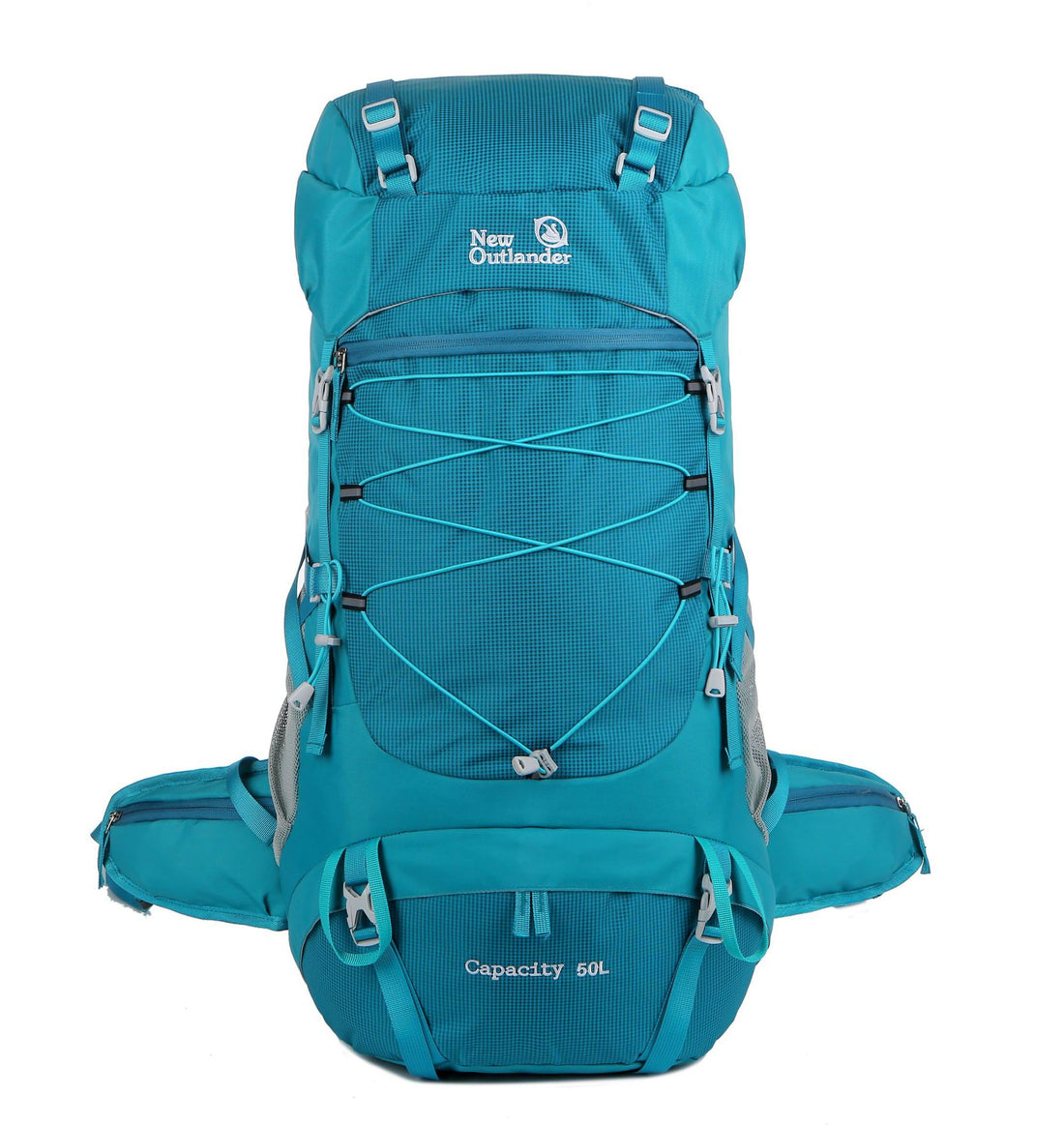 Large Capacity Nylon Outdoor Mountaineering Hiking Camping Backpack