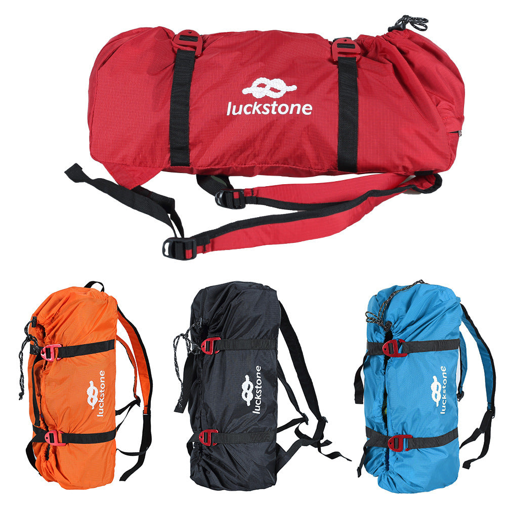 Outdoor Rock Climbing Double Shoulder Rope Bag
