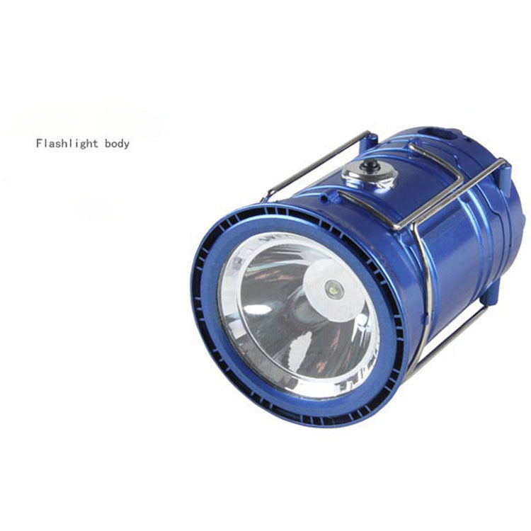 New Solar Charging Multifunctional Telescopic Camping Lantern For Outdoor Tent Use