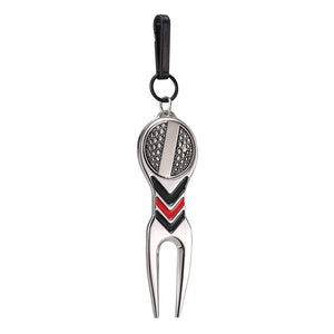 Golf Green Fork With Ball Marker Golf Accessories Support Tool