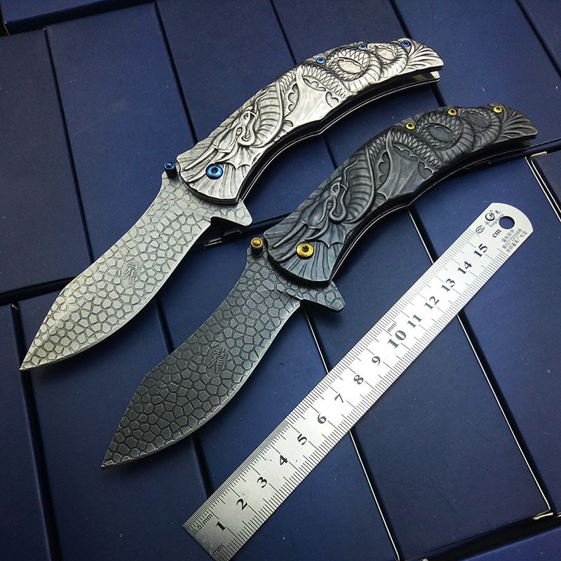 Stainless Steel Portable Folding Camping And Household Fruit Knife