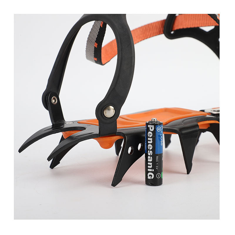 Twelve-Tooth Professional Snow Mountain Climbing Crampons Non-Slip Shoe Cover