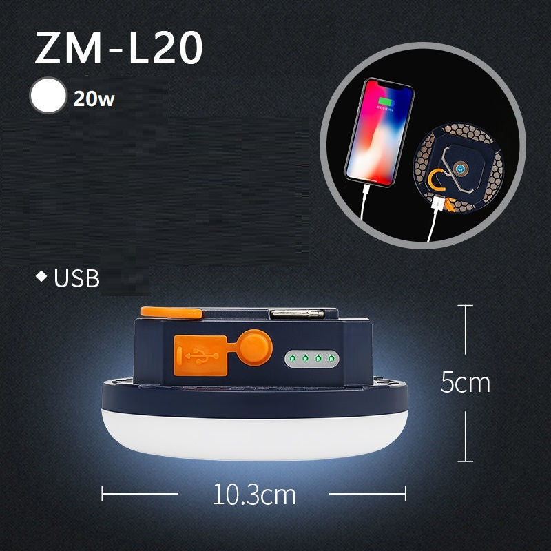 15600mAh High Power Rechargeable LED Magnetic Flashlight