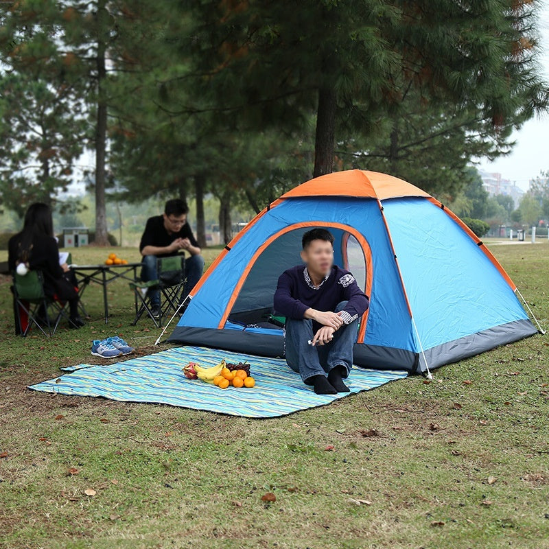 Automatic Double Door Multi-Person Camping Tent