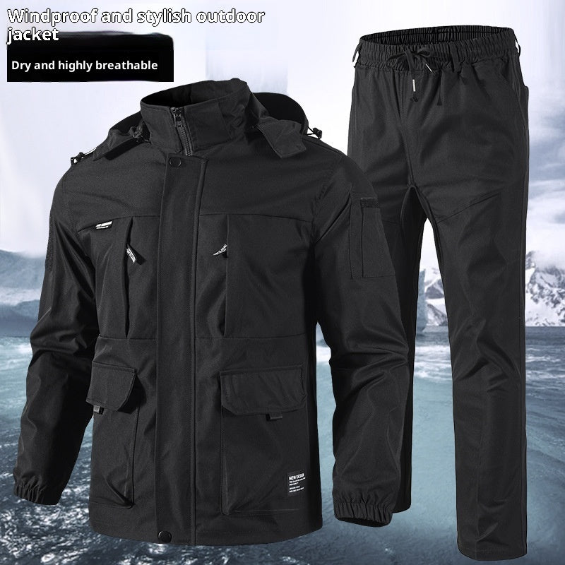 Camouflage Suit Men's Outdoor Casual Jacket