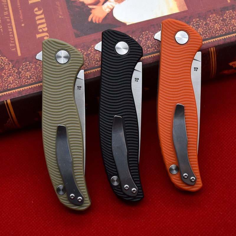 Outdoor Folding Knife For Camping And Hunting Use