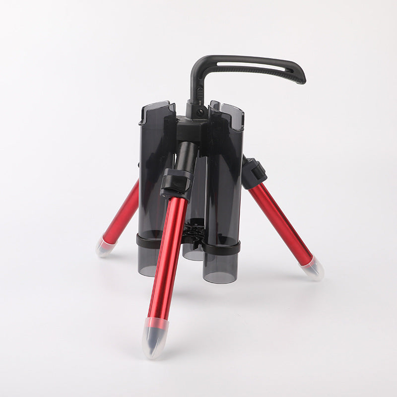 Sea Fishing Tripod Rod Stand With Casting Rod Support Bracket