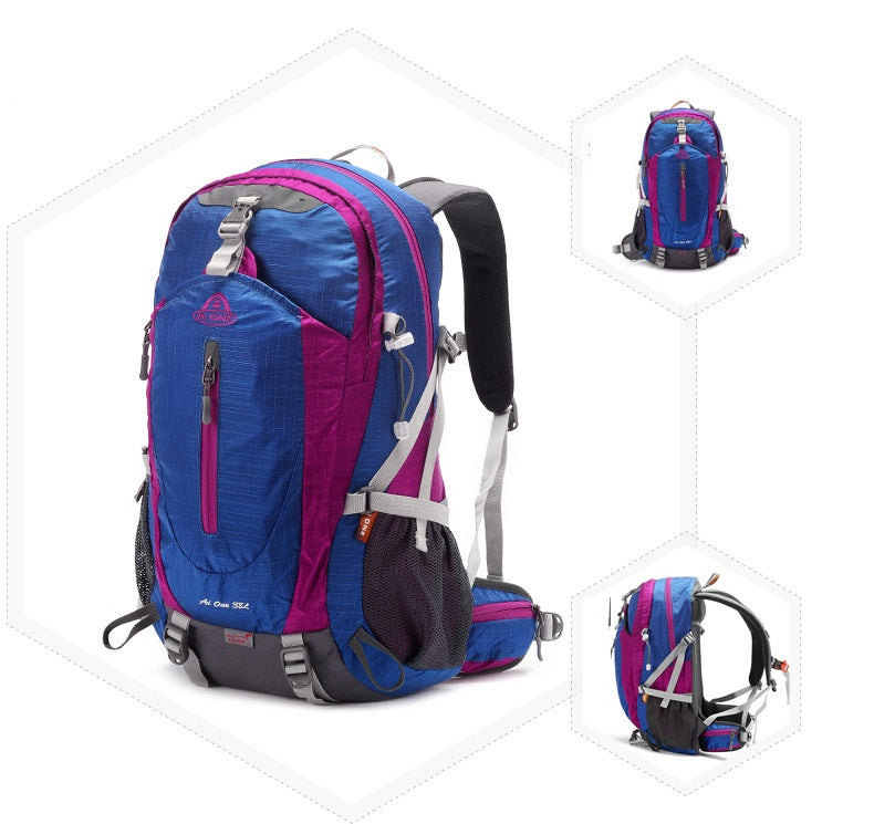 Nylon Outdoor Sports Mountaineering Hiking Travel Backpack