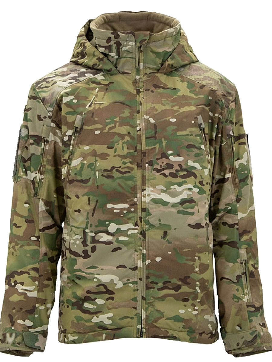 Waterproof Warm Camouflage Cotton Jacket For Outdoor Use