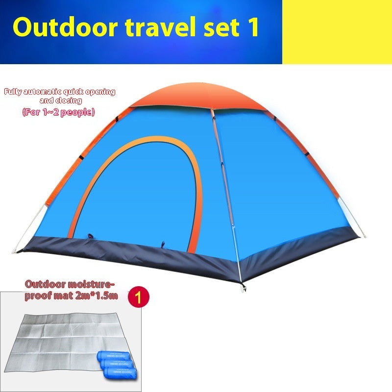 Automatic Double Door Multi-Person Camping Tent