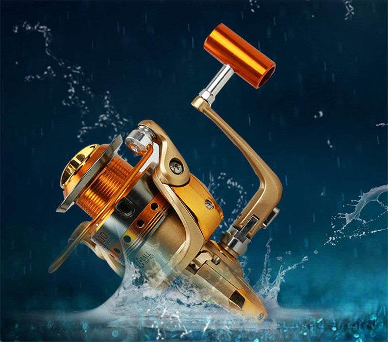 Metal Head Spinning Fishing Reel For Sea Rod Fishing