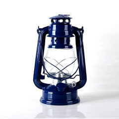 Retro Iron Kerosene-Style Portable Camping Lantern For Tent Use