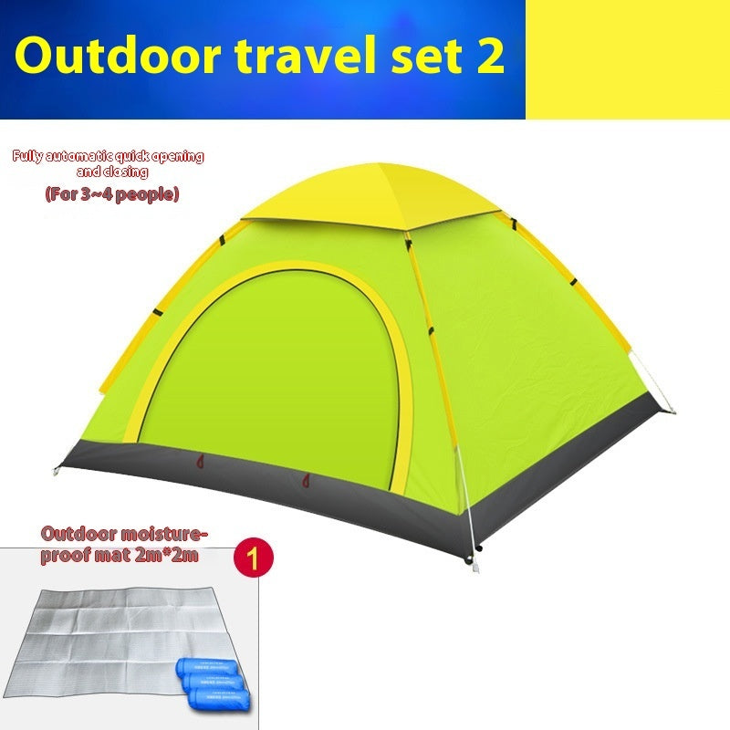 Automatic Double Door Multi-Person Camping Tent