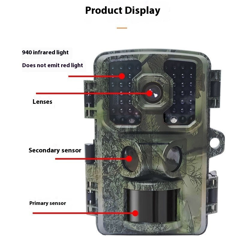 DL003 1080P HD Hunting Trail Camera For Outdoor Tracking