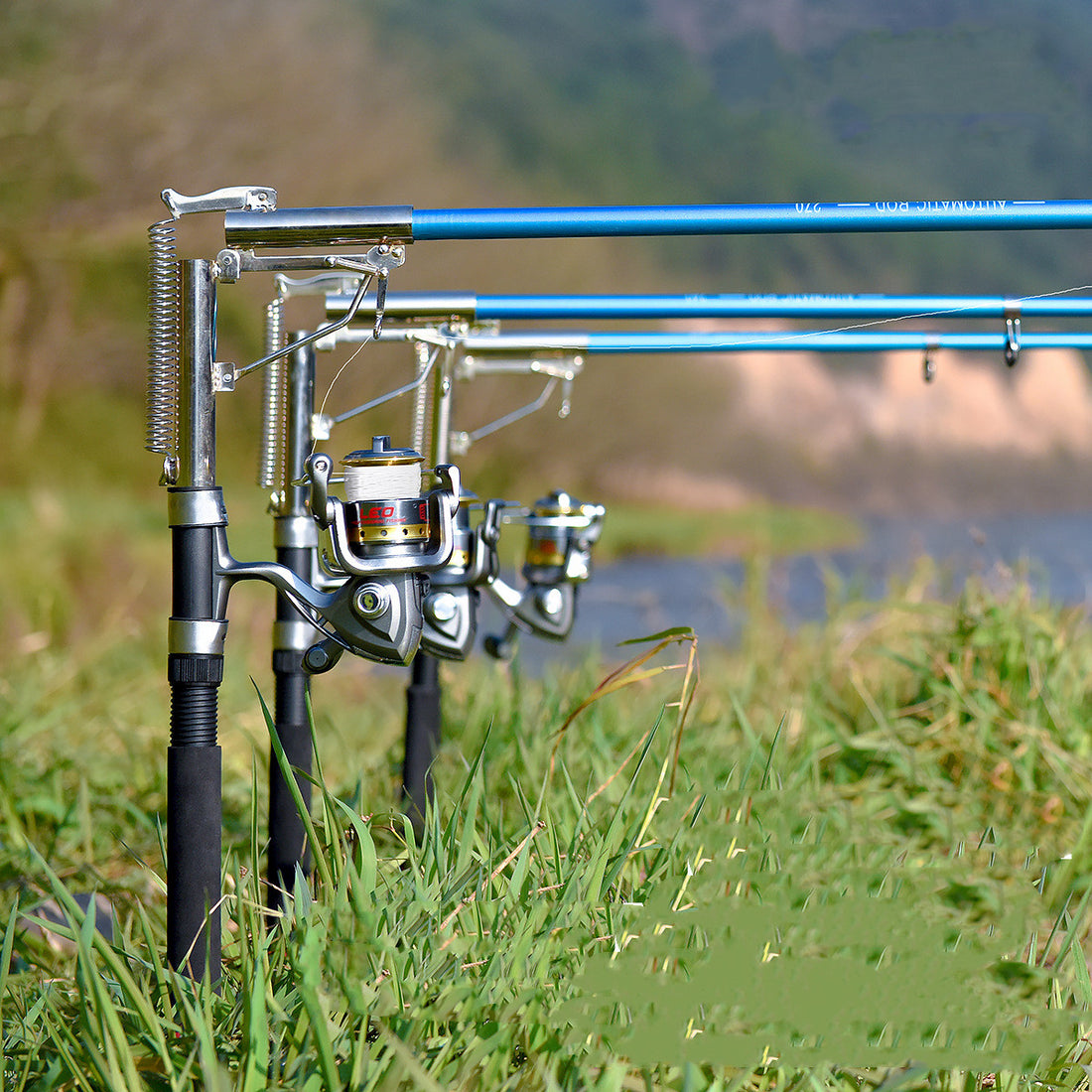 Self-Lifting Throwing Fishing Rod Gear Set