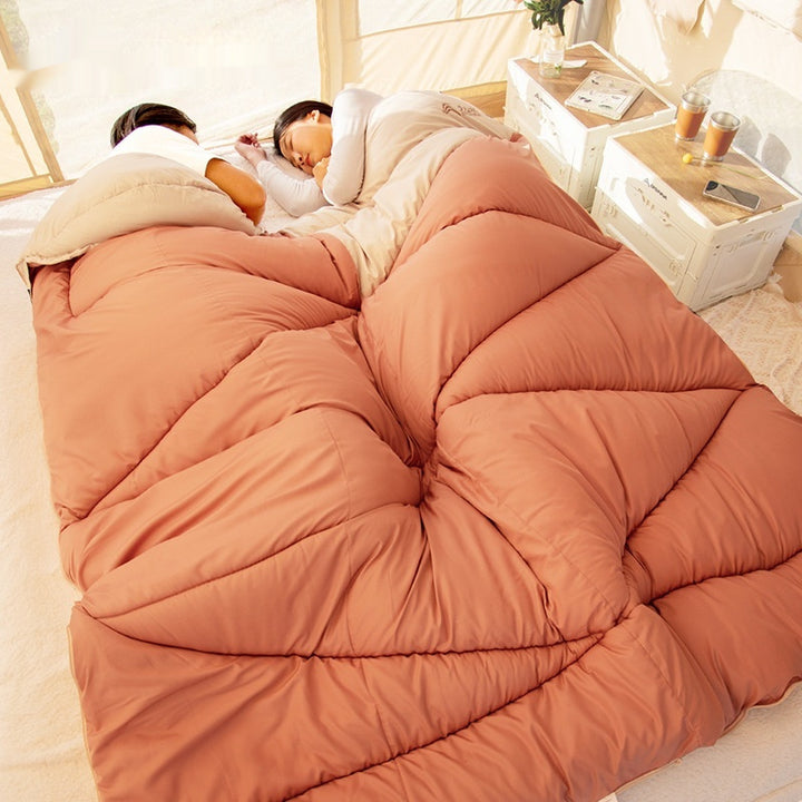 Outdoor Camping Thickened Cold Protection Warm Travel Sleeping Bag