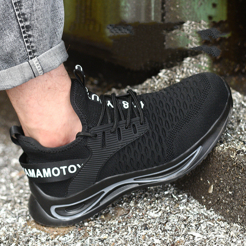 Ultra-Light Steel Toe Anti-Piercing Work Shoes
