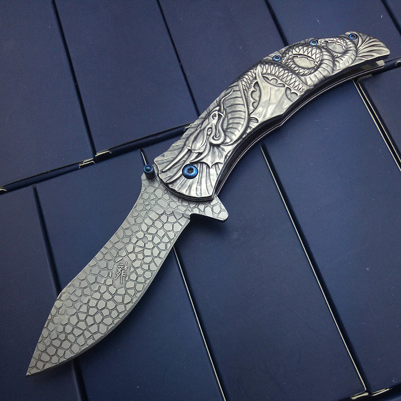 Stainless Steel Portable Folding Camping And Household Fruit Knife