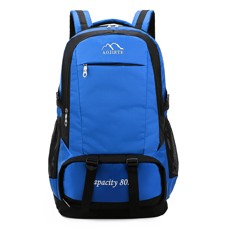 60L Double Shoulder Men's Travel Hiking Backpack Large Capacity