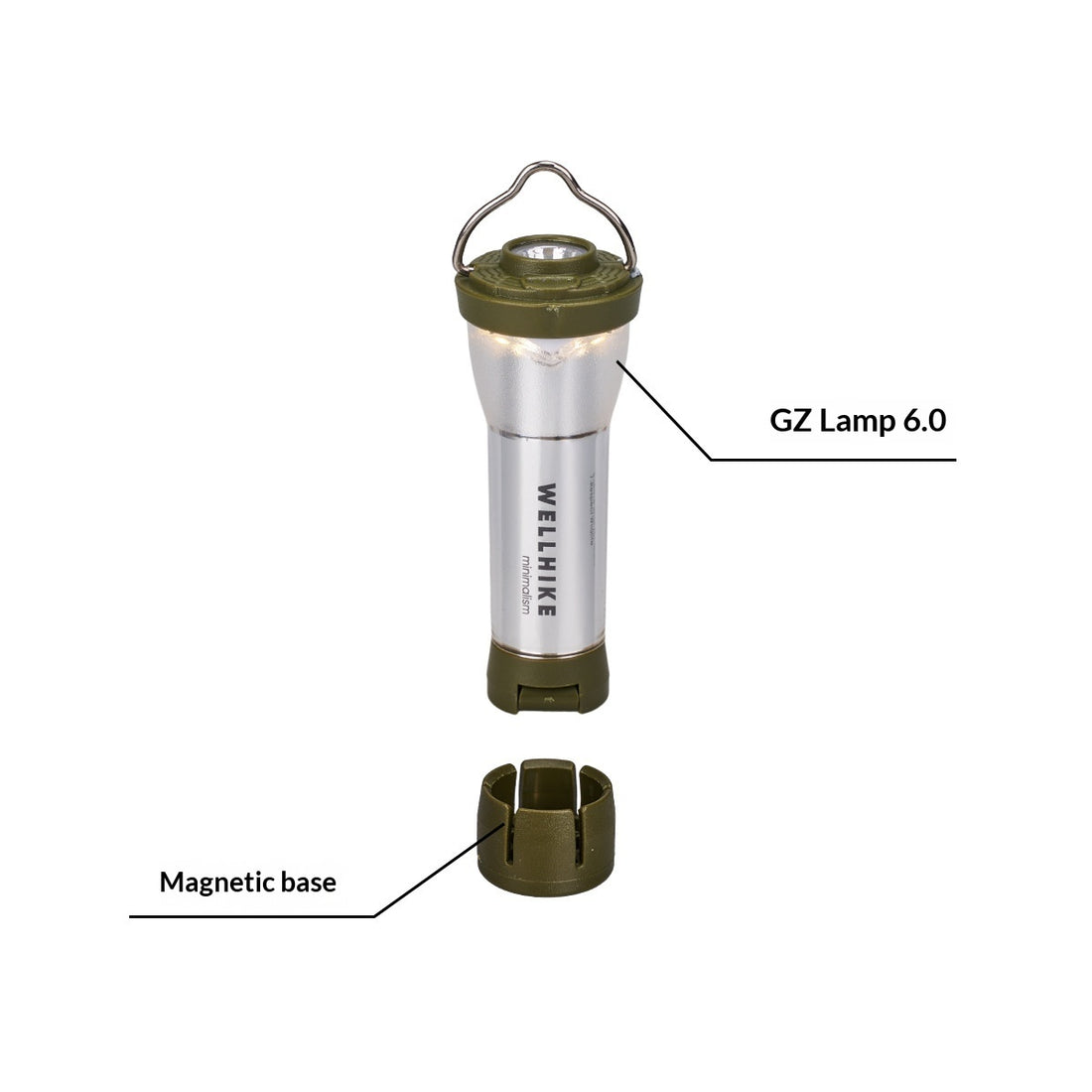 Outdoor Camping Incandescent Bulb Flashlight