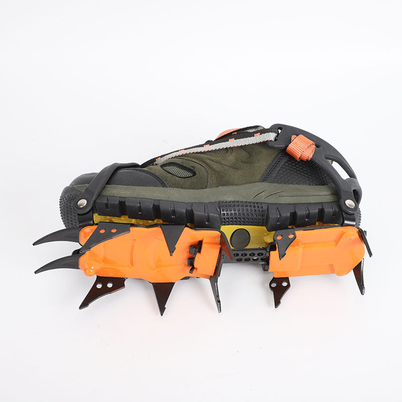 Twelve-Tooth Professional Snow Mountain Climbing Crampons Non-Slip Shoe Cover