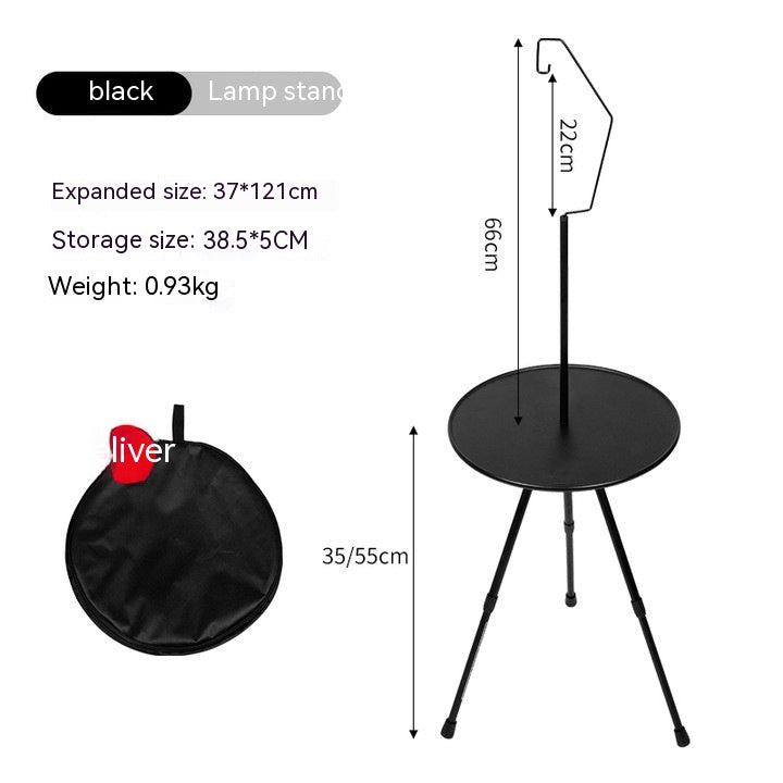 Folding Aluminum Alloy Outdoor Camping Tripod Table