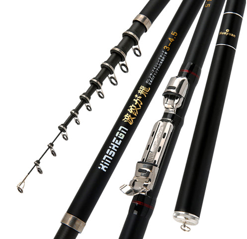 Light Hard Carbon Dual-Purpose Sea And Hand Fishing Rod Set