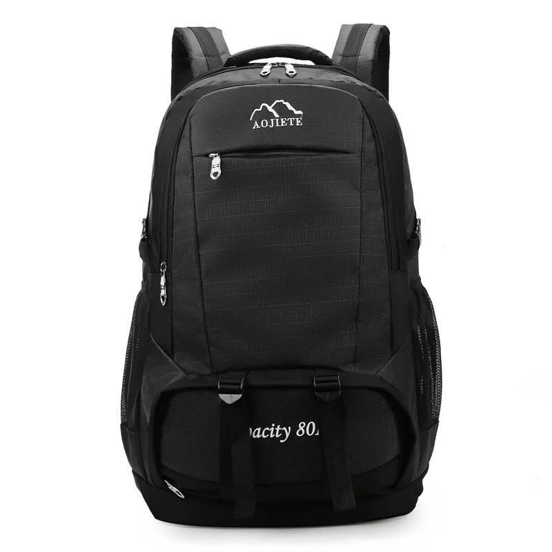60L Double Shoulder Men's Travel Hiking Backpack Large Capacity