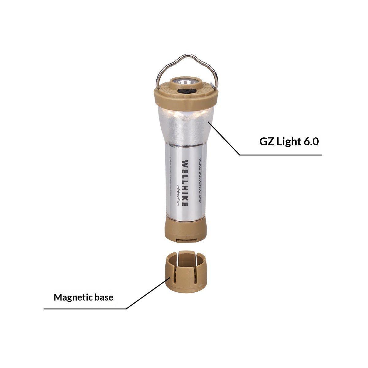 Outdoor Camping Incandescent Bulb Flashlight