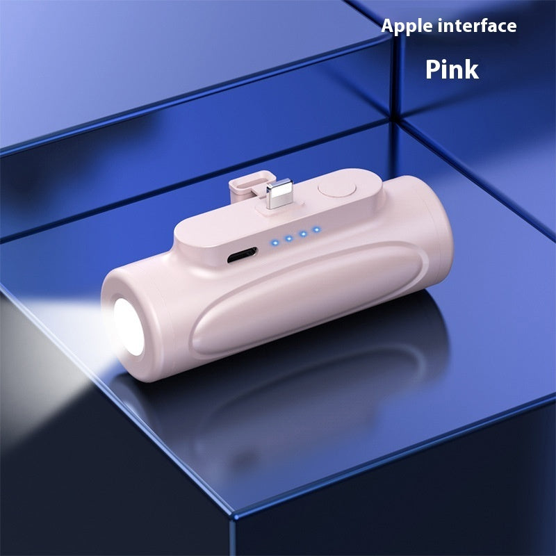 Creative Power Bank Flashlight With Bright LED Light