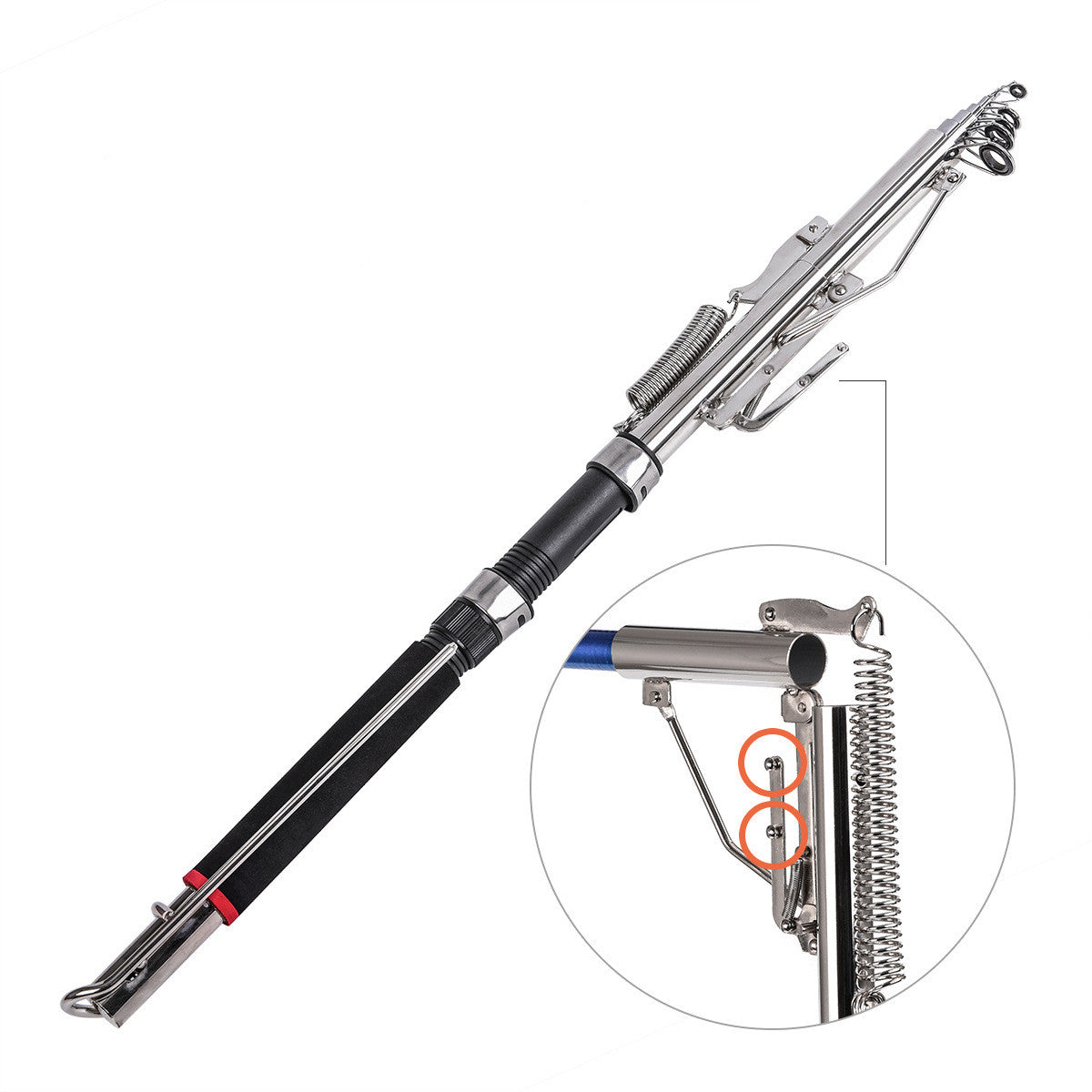 Self-Lifting Throwing Fishing Rod Gear Set