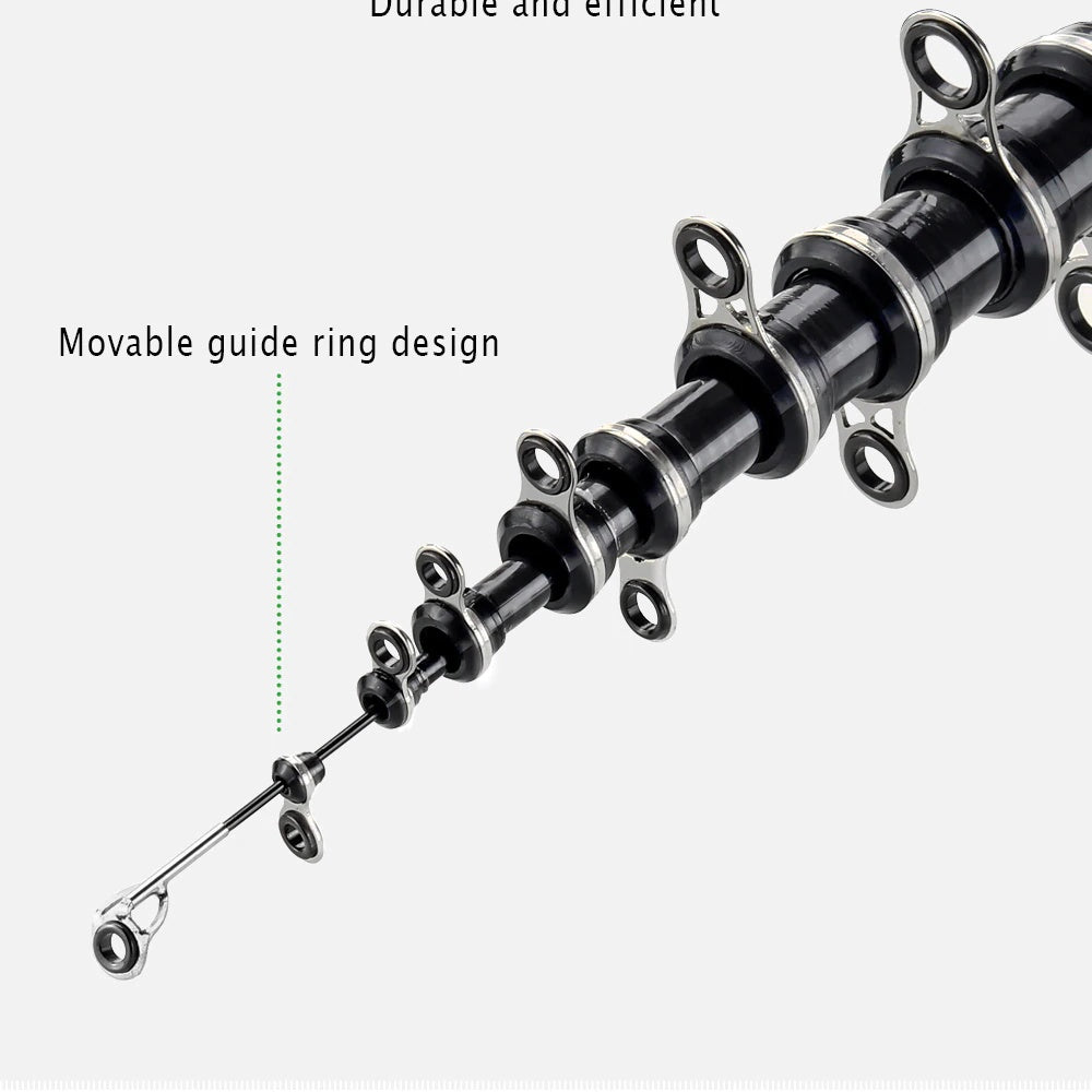 Telescopic Carbon Fiber Rock Fishing Rod For Sea Fishing