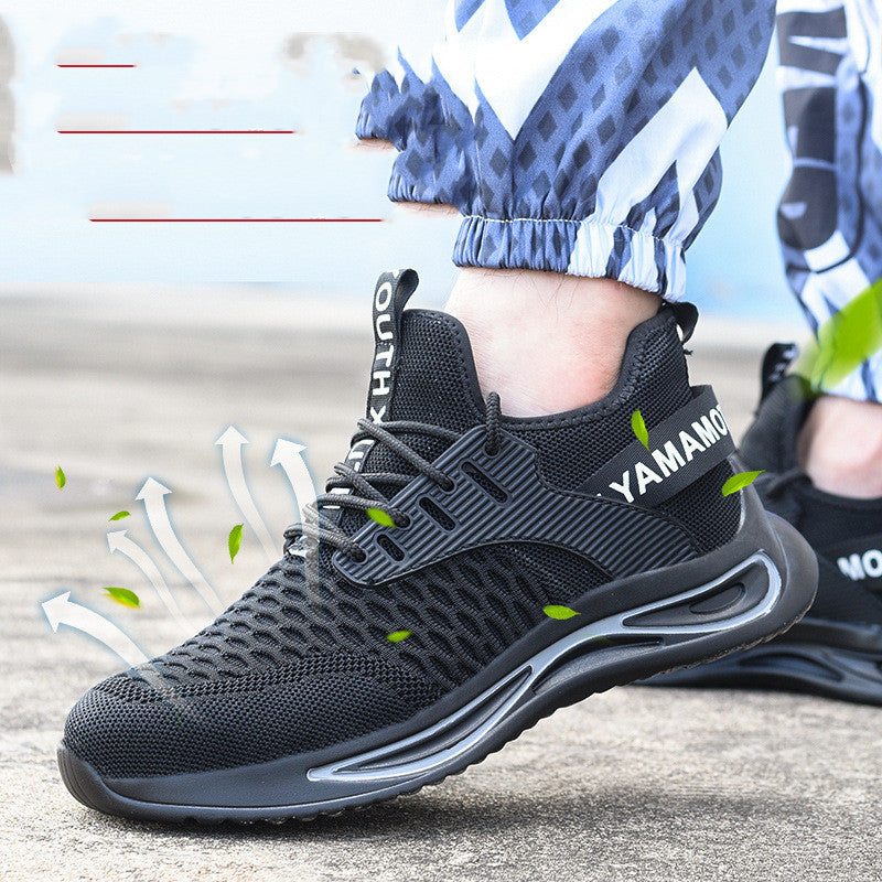 Ultra-Light Steel Toe Anti-Piercing Work Shoes