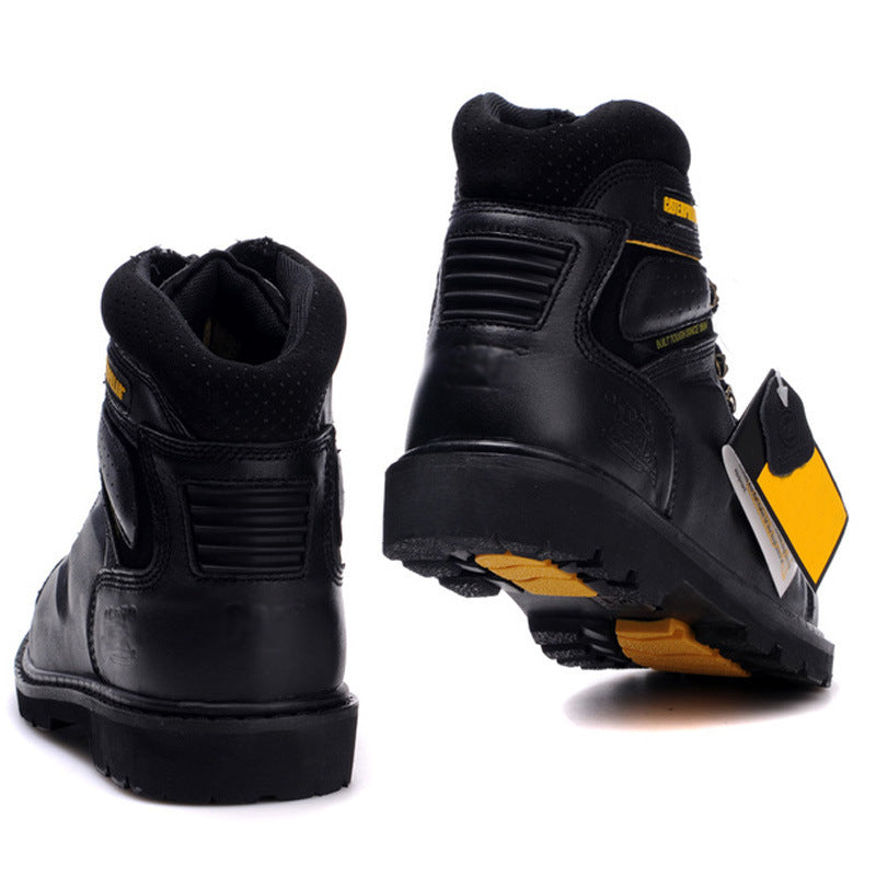 Men's Anti-Smash Protective Hiking Work Safety Shoes