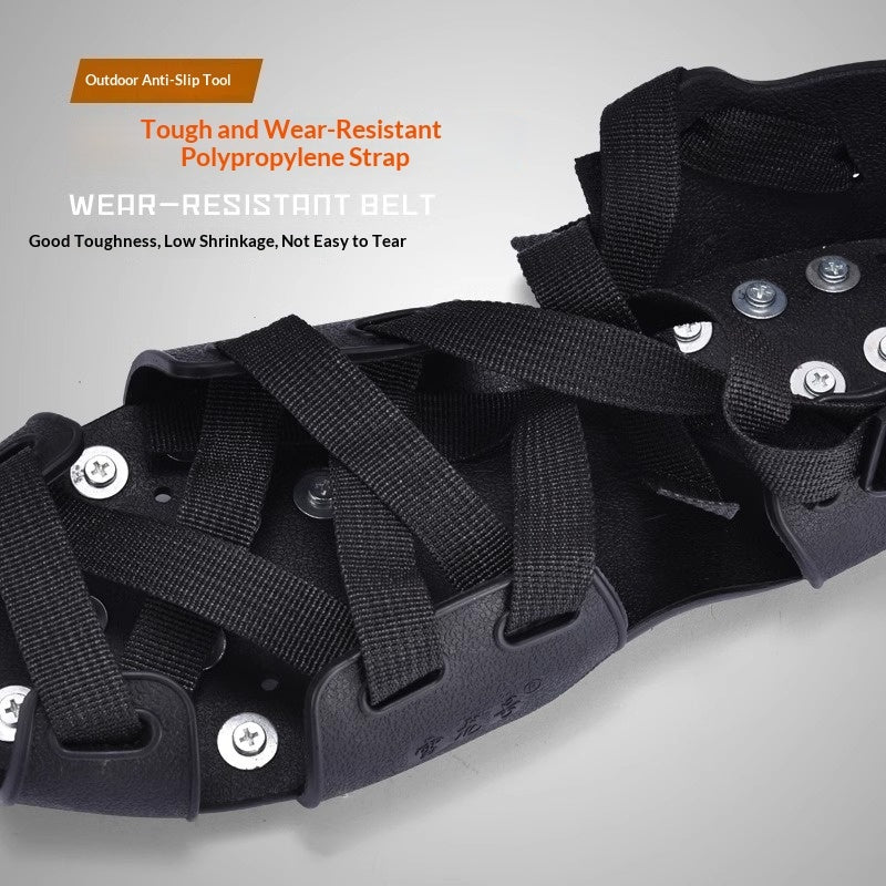 Professional Non-Slip Crampons With Anti-Skid Studs For Ice And Snow Climbing