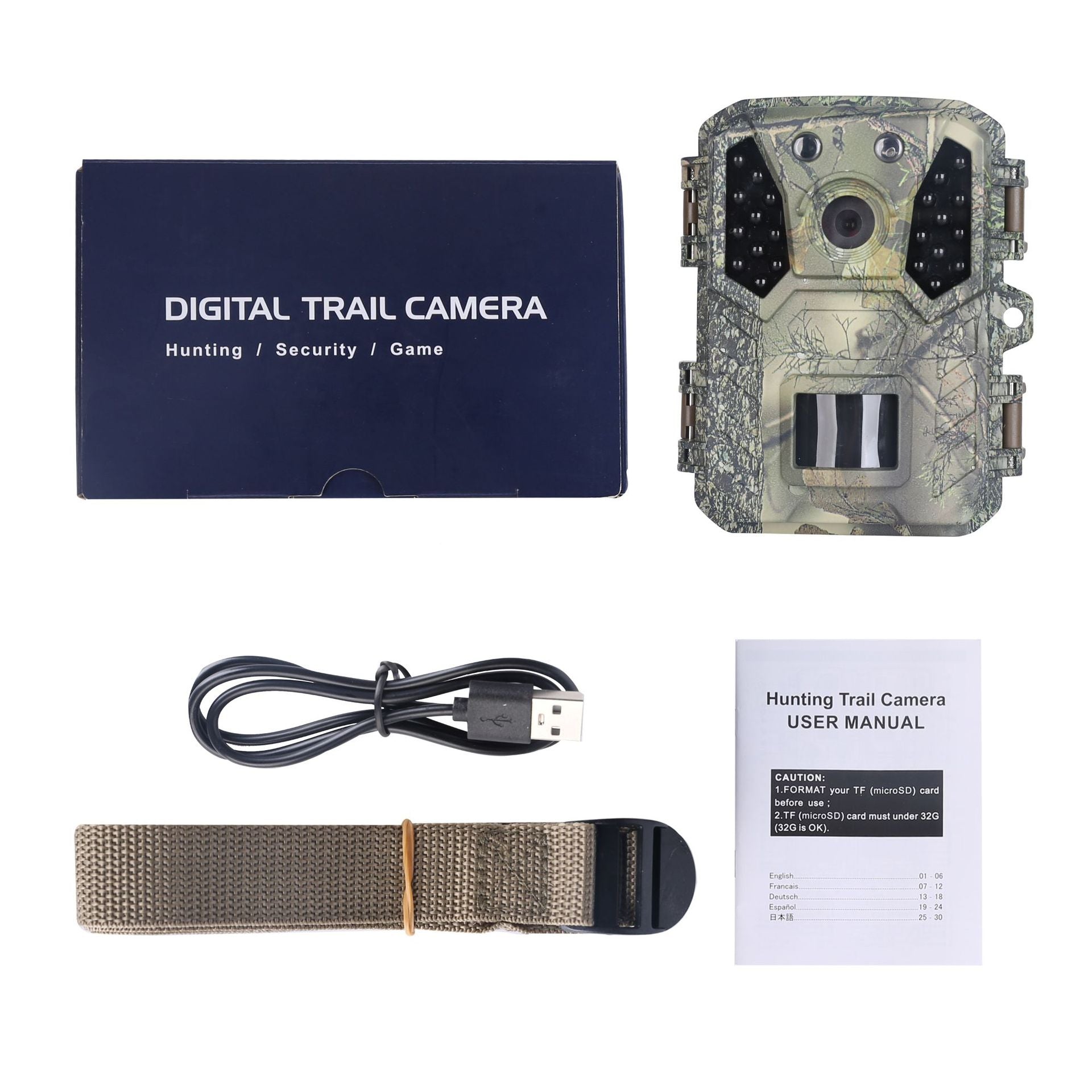 Outdoor Waterproof Infrared Night Vision Hunting Camera