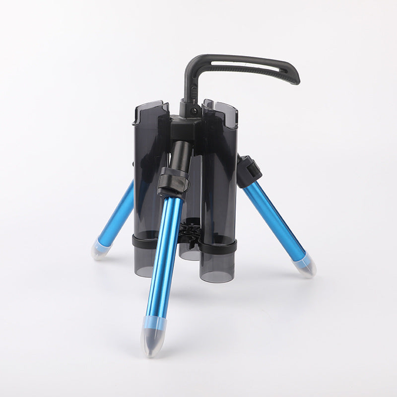 Sea Fishing Tripod Rod Stand With Casting Rod Support Bracket