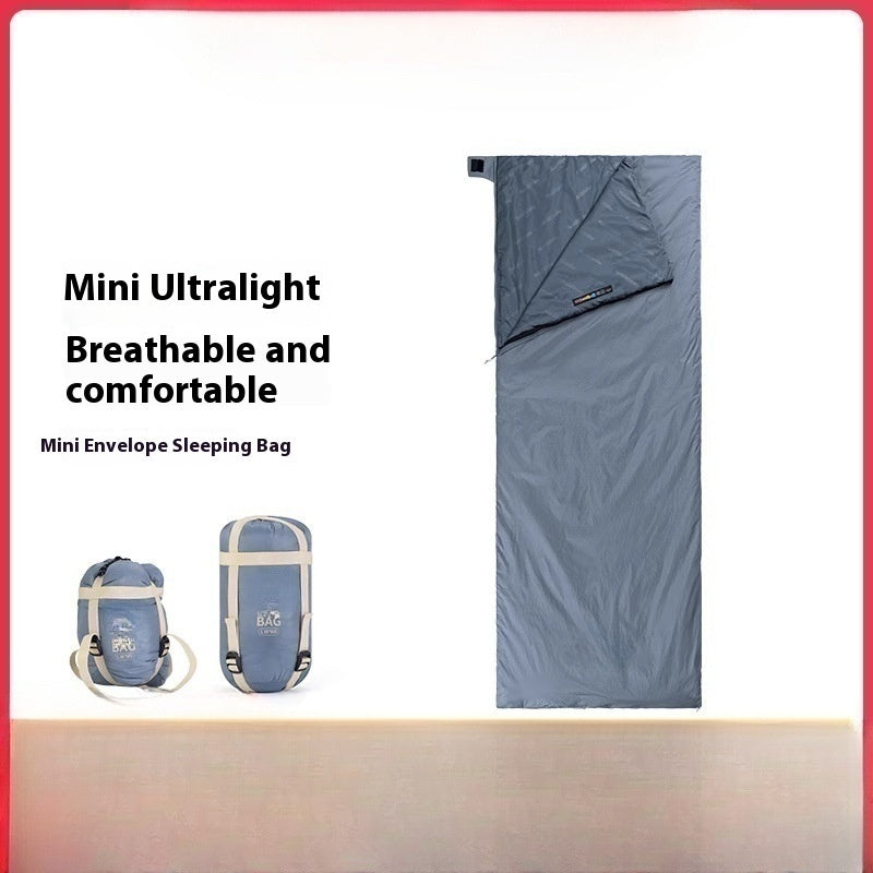 Summer Thin Envelope Sleeping Bag For Camping And Travel