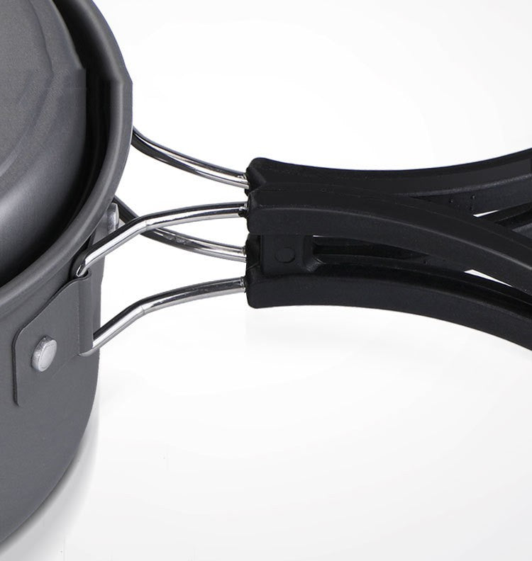 Aluminum Alloy Outdoor Camping Single Pot