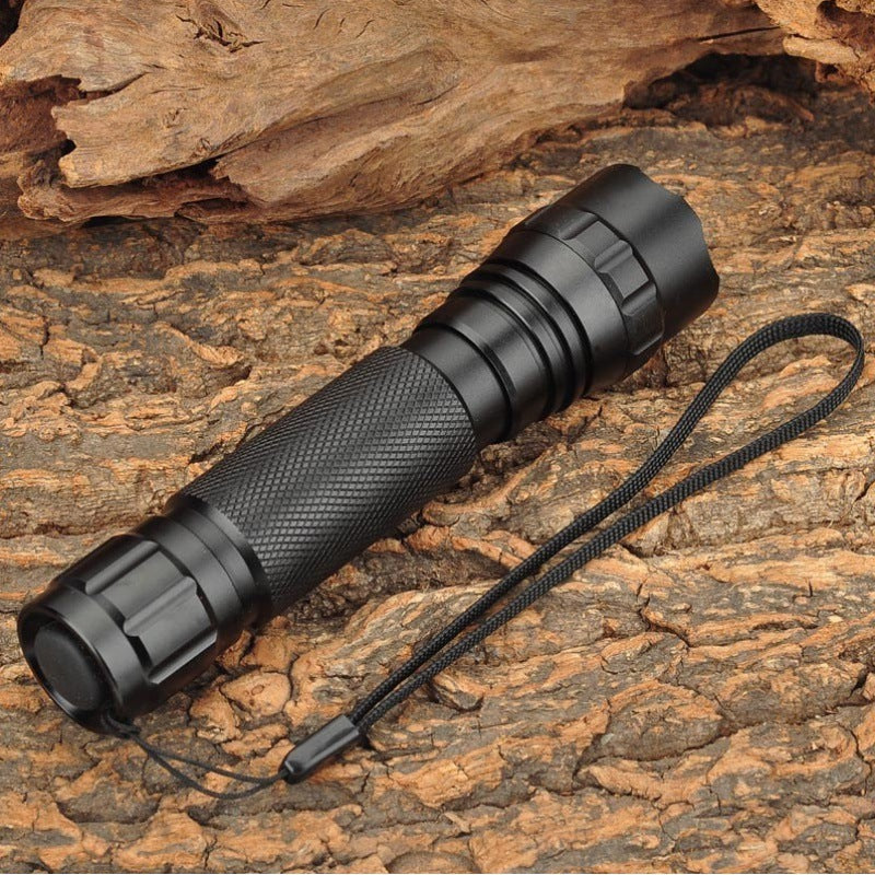 High-Power Long-Range Rechargeable LED Outdoor Flashlight
