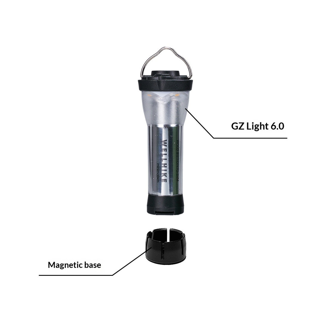 Outdoor Camping Incandescent Bulb Flashlight