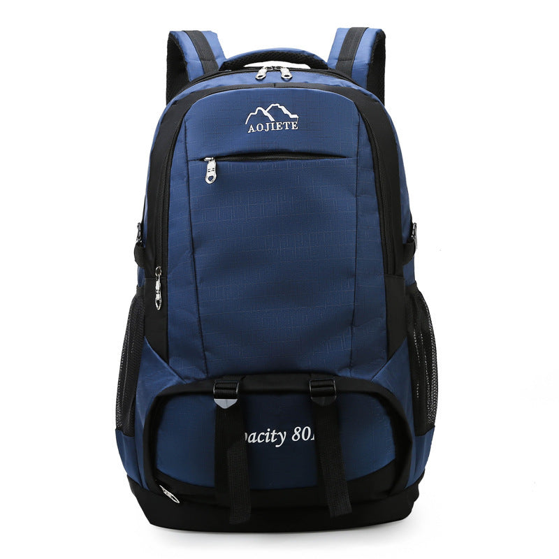 60L Double Shoulder Men's Travel Hiking Backpack Large Capacity