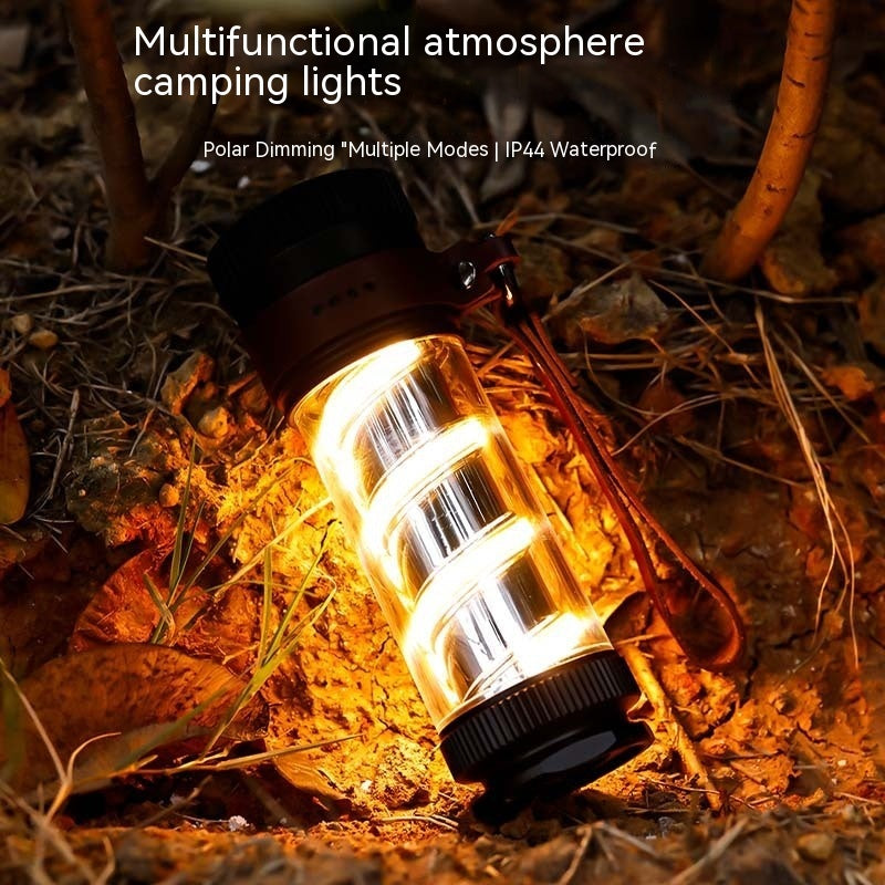 USB Rechargeable Portable Camping Lantern For Tent Atmosphere Lighting
