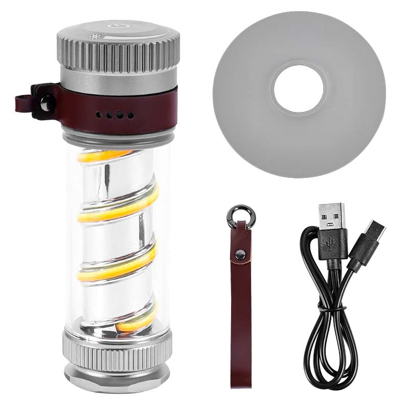 USB Rechargeable Portable Camping Lantern For Tent Atmosphere Lighting